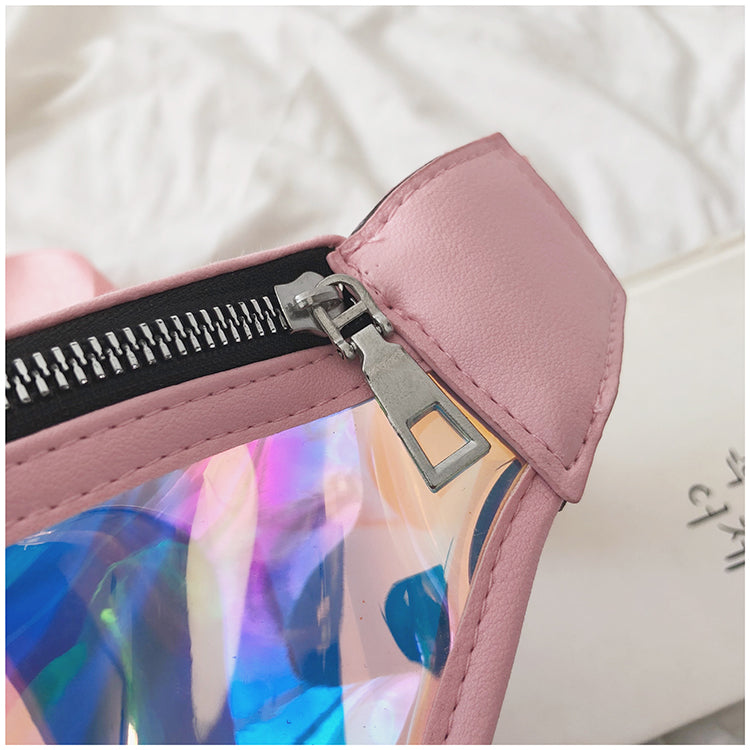 Laser shoulder messenger bag