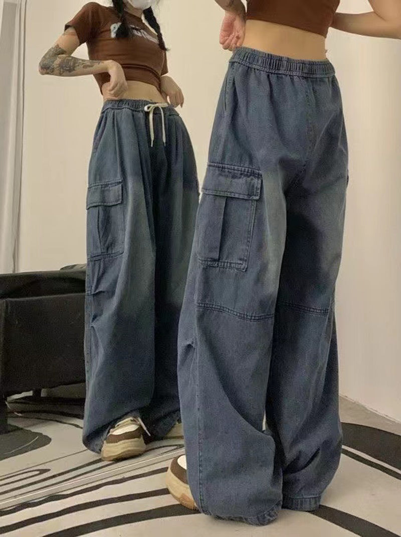 Women's Vintage Loose Work Jeans