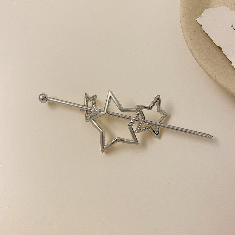 Metallic Cold Wind Simple Modern Hairpin