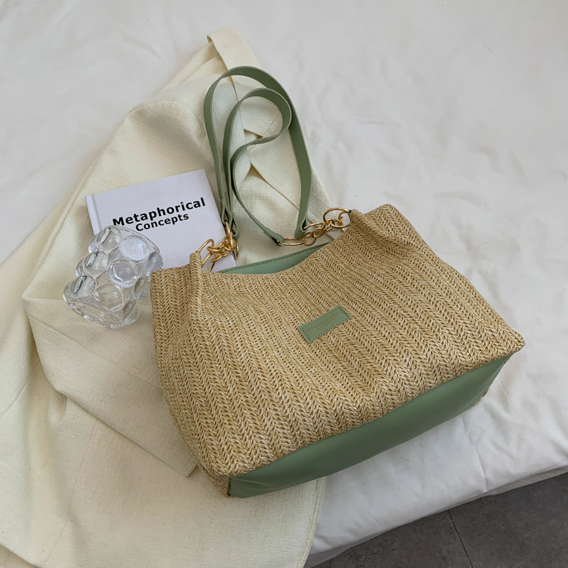 Women's Retro Texture Large Capacity Bag