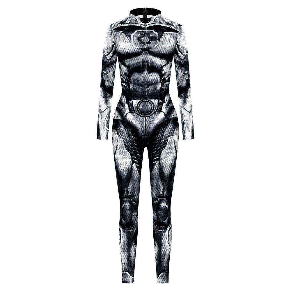 Digital Print Jumpsuit Men's Sports Jumpsuit
