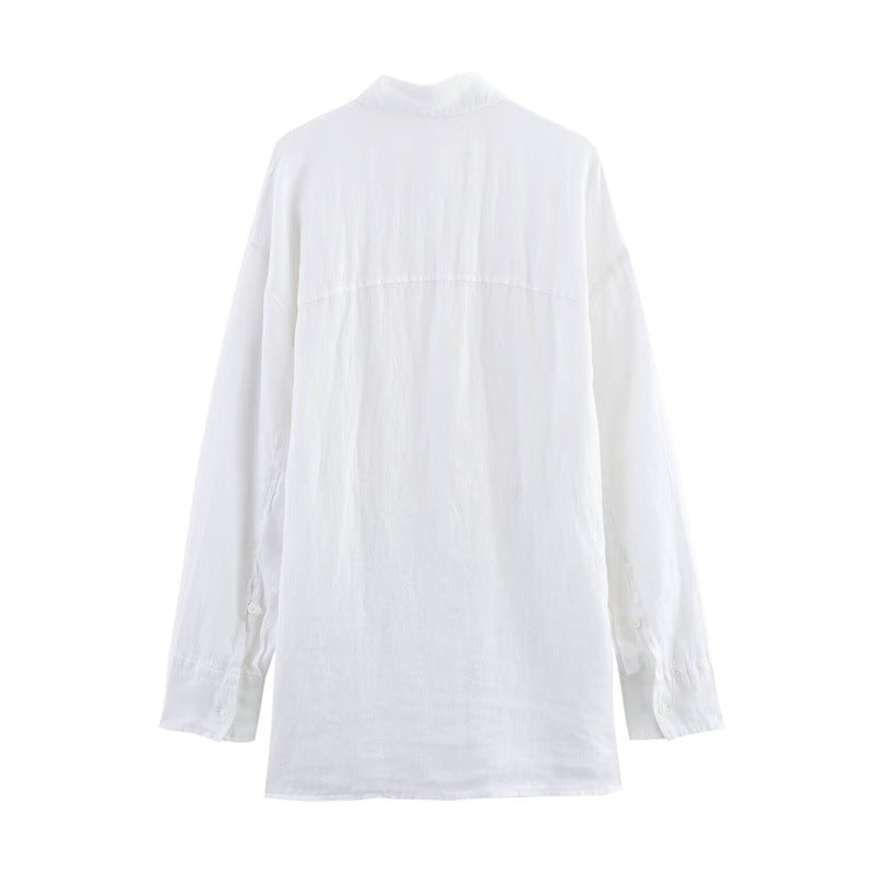 Women's Fashion Casual Simple All-matching Shirt