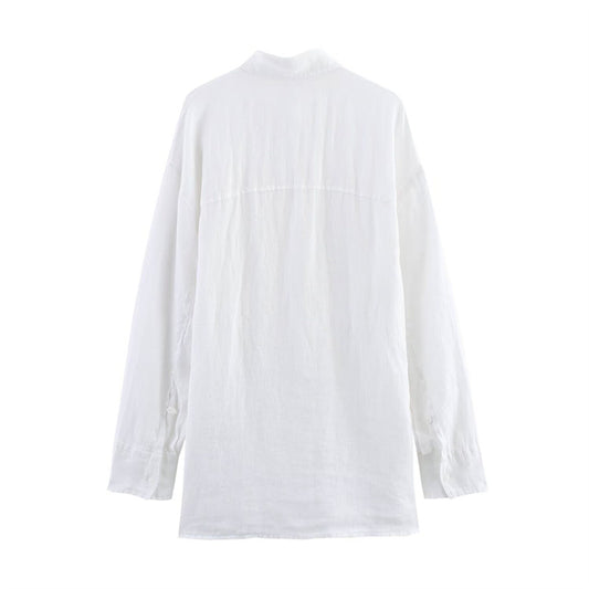 Women's Fashion Casual Simple All-matching Shirt