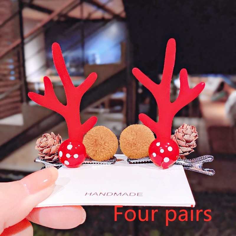 Little Antlers Christmas Hair Accessories