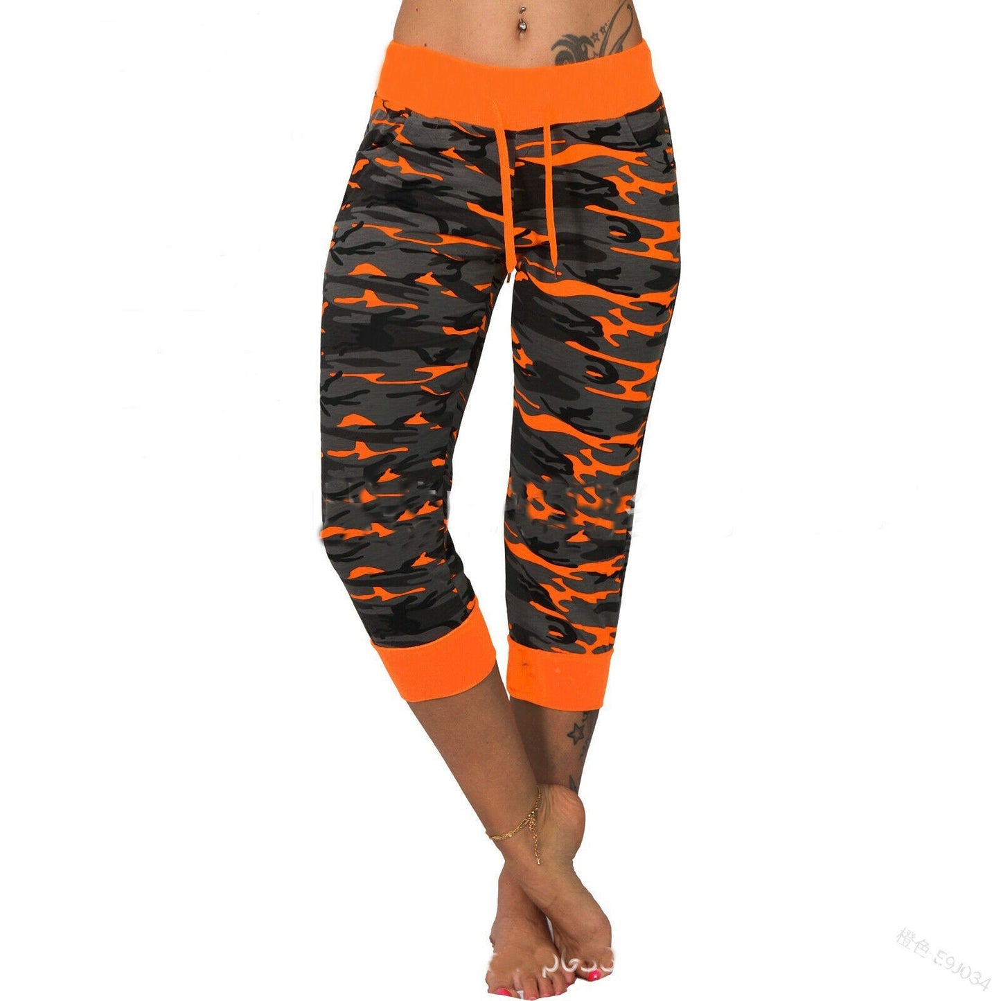 Yoga Camouflage 7 - Minute - Cut Ankle Pants