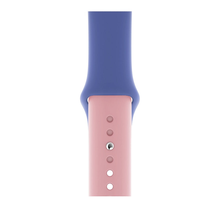 Monochrome mix and match silicone strap