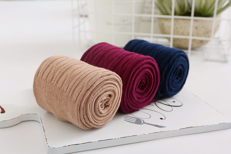 Over the Knee Ladies Twist Cotton Socks