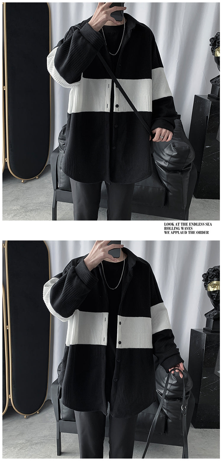 Lazy style thin sweater