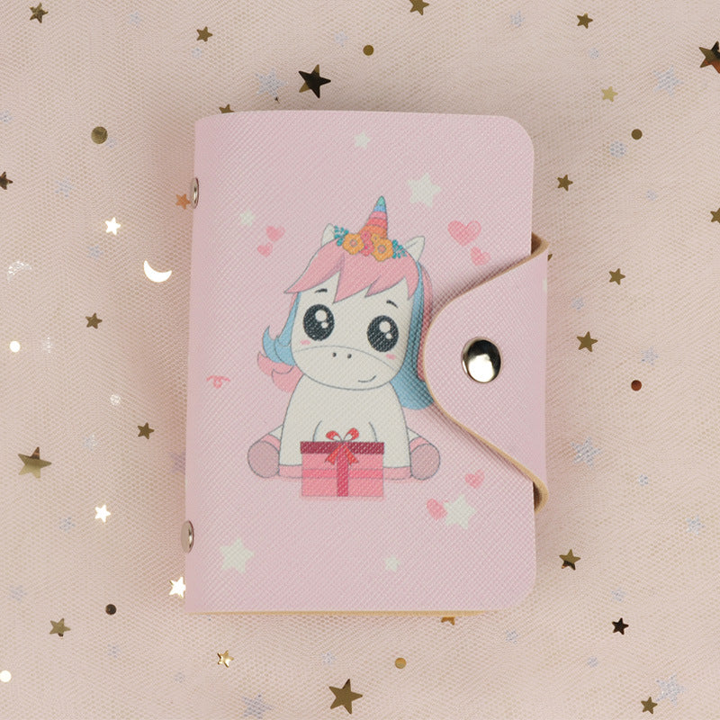 Multi-card color printing cartoon female card package