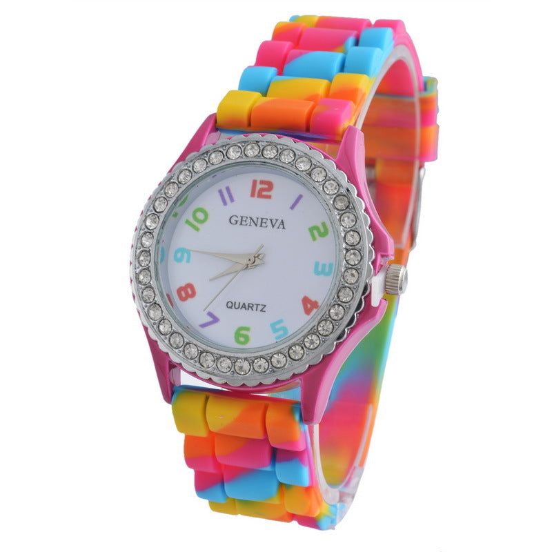 Candy Color Silicone Watch