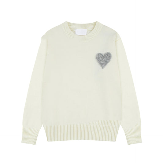 Round Neck Turtleneck Alpaca Blended Soft Sweater