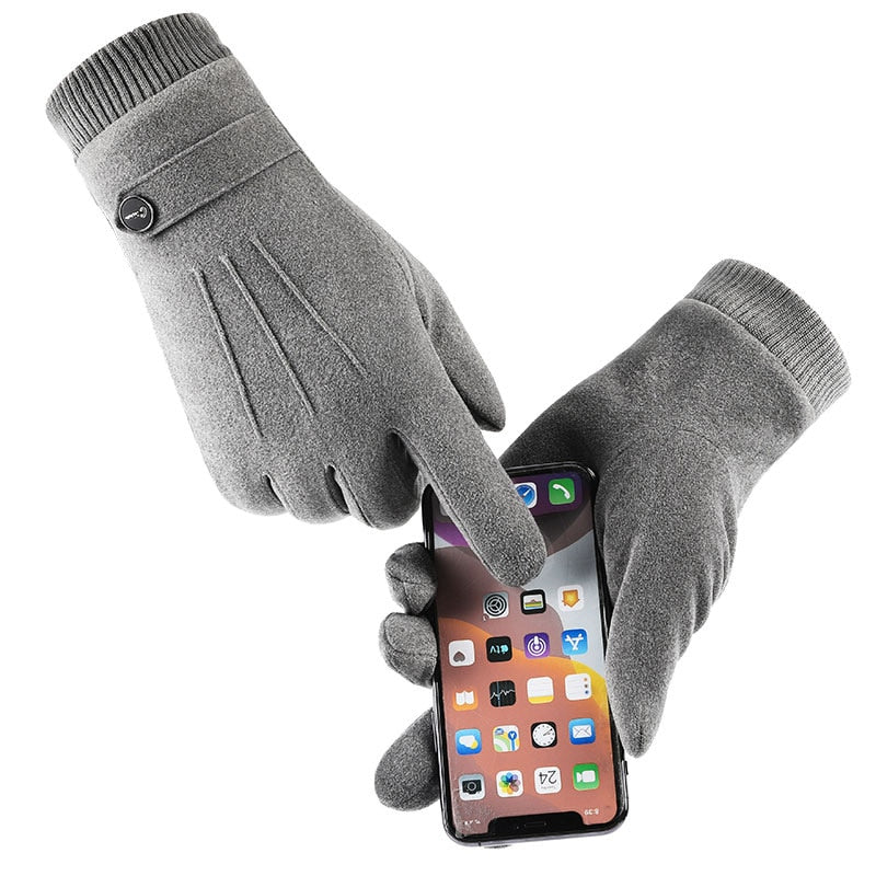 Winter Keep Warm Touch Screen Plus Velvet Inside gloves