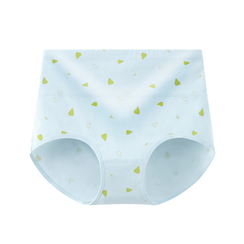 Antibacterial High Waist Belly Shaping Panties Cotton Hip Lifting
