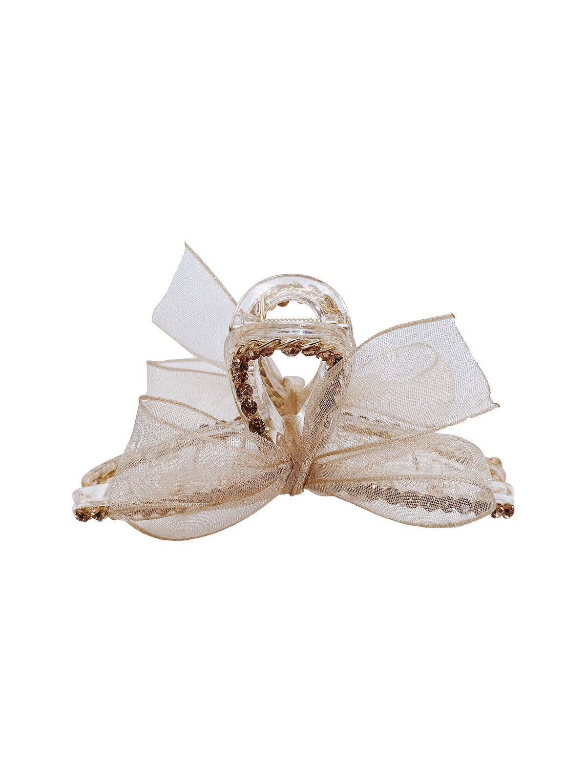 Premium Net Yarn Bow Hairpin Female Small Group Hair