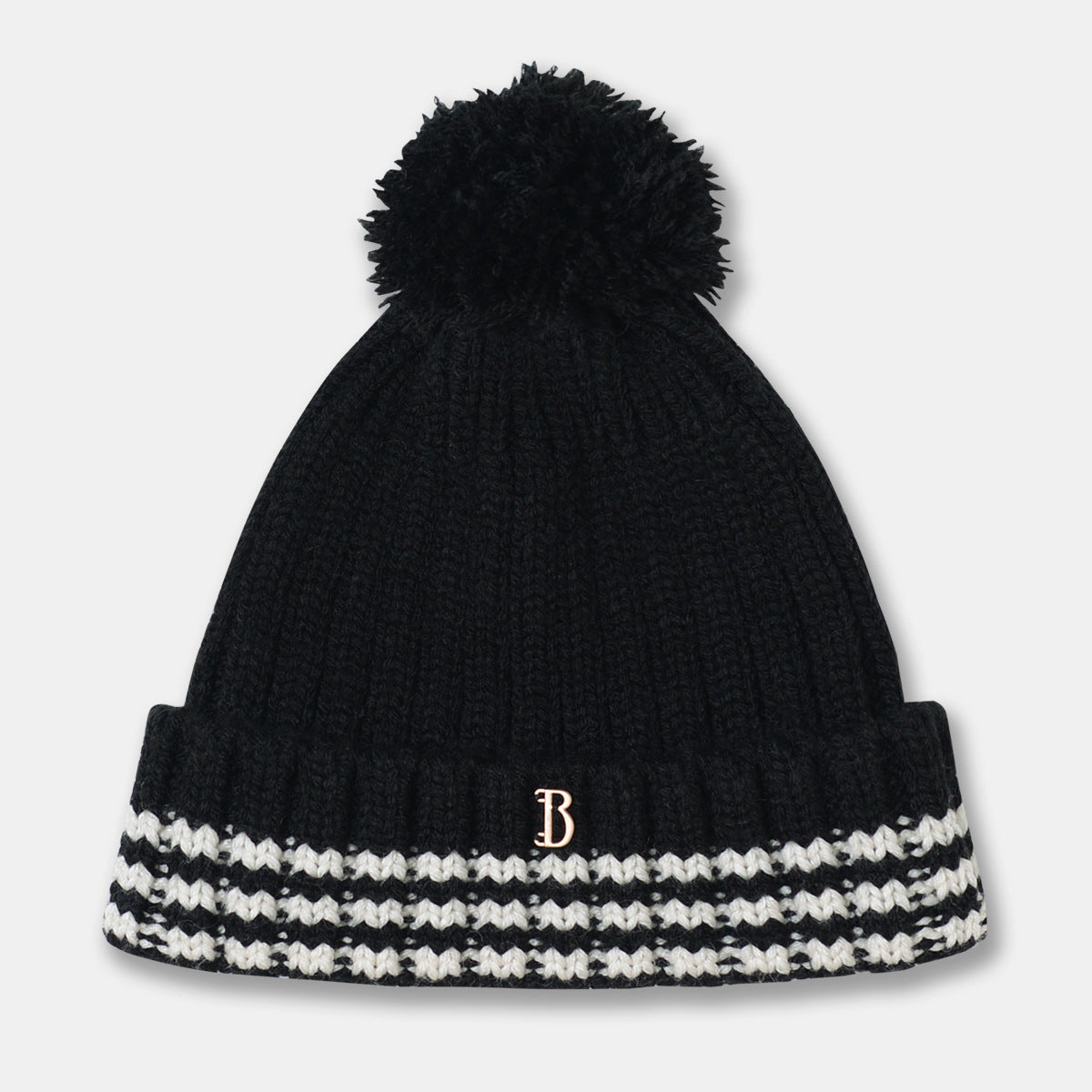 Women's Thick Warm Big Head Circumference Earflaps Woolen Hat