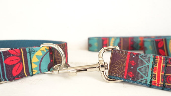 Colored pattern traction rope