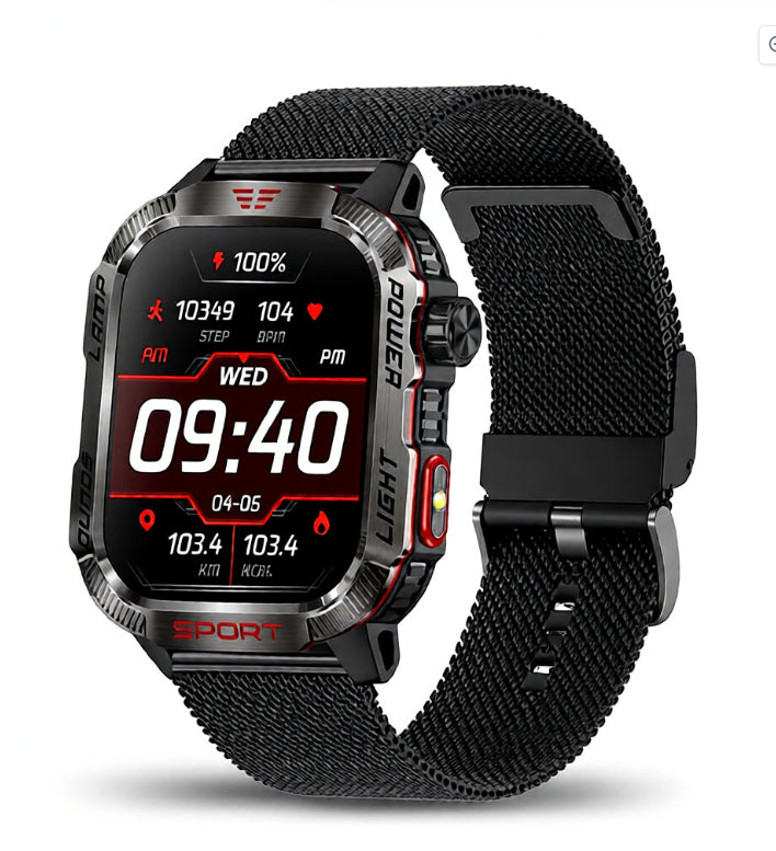 Smartwatch With Barometric Altitude Sports Features Bluetooth Calling