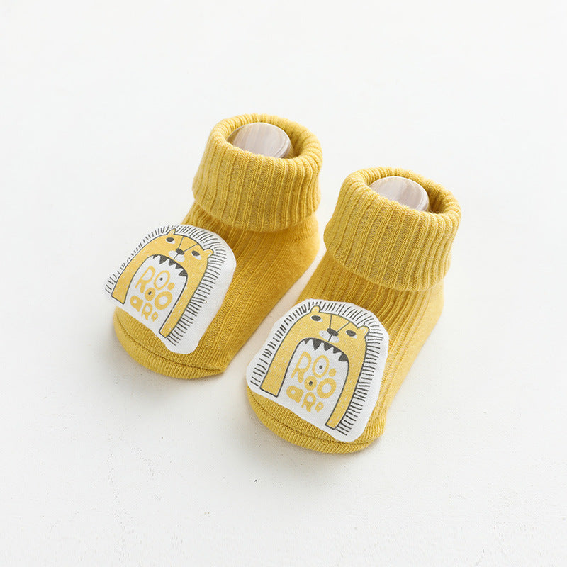 Children's Boneless Loose Mouth Socks Cartoon Accessories Non-slip