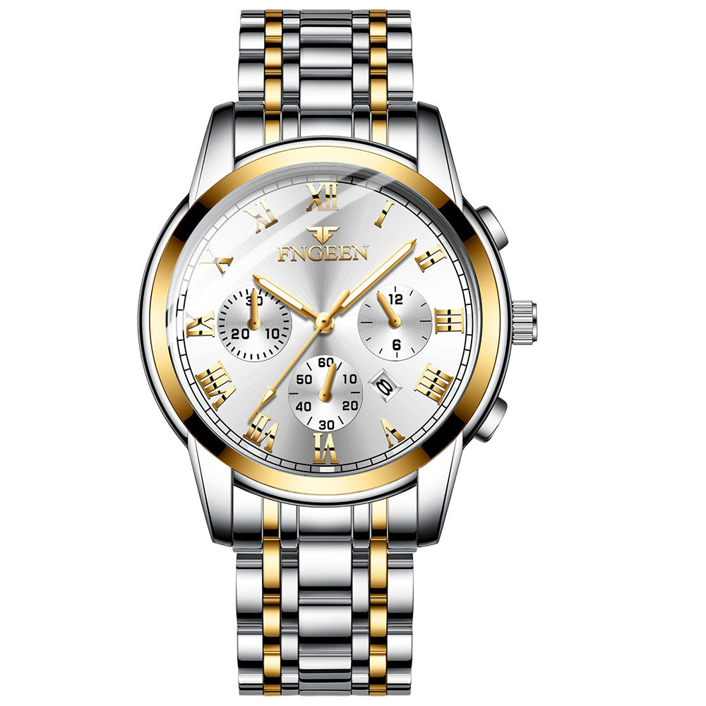Fashionable Quartz Waterproof Student Men's Watch