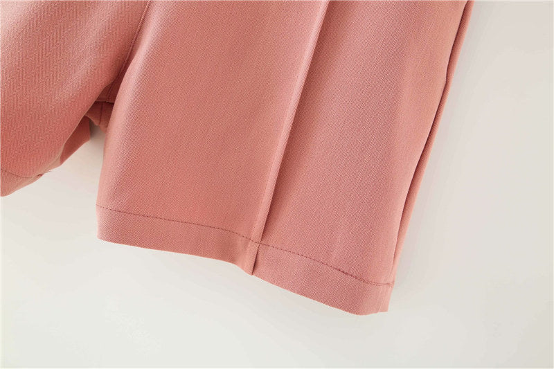 Temperament Ladies Suit Jacket High Waist Work Pants
