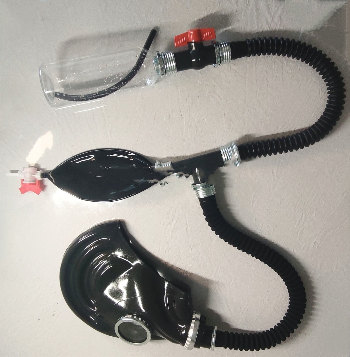 Breath Control Latex Diy Grimace Gas Headgear