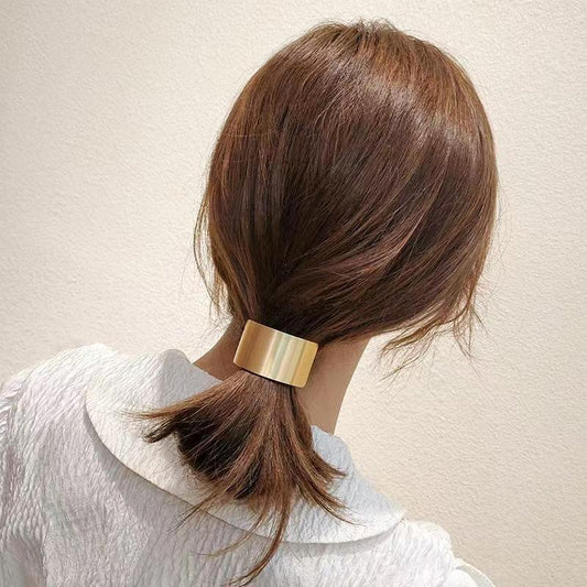 F130 Metal Hair Band Hair Band Korean Semicircle Simple Internet Celebrity