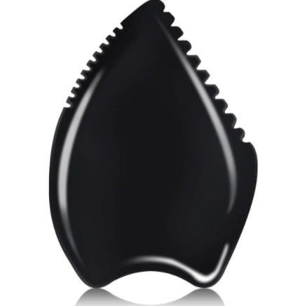 Jade Sheep Horn Facial Massage Scraping Tablets