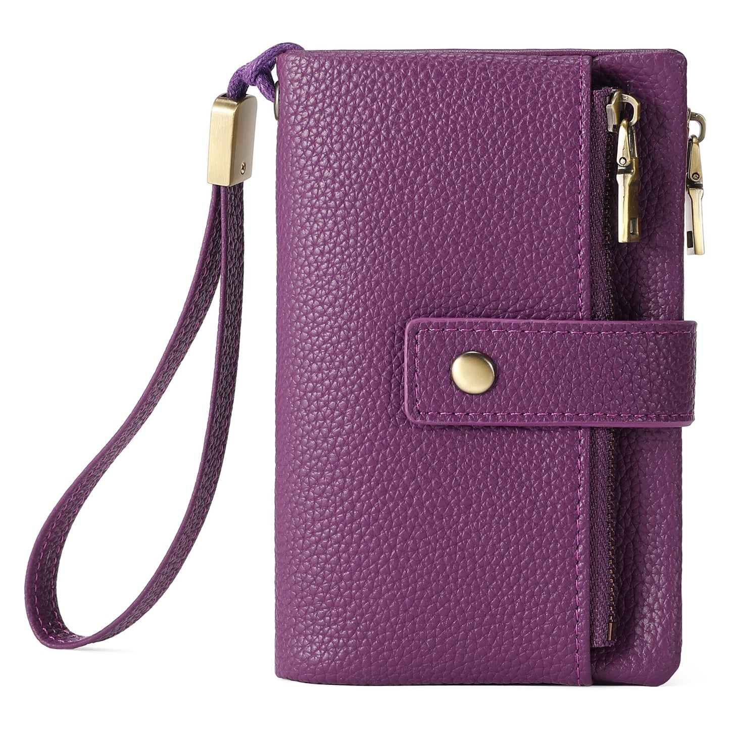 Women's Wallet Zipper Bag Clutch Anti-theft Card Swiping Bag Coin Purse