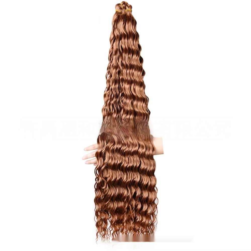 Deep Wave Wig Crochet Latin American Curly Hair