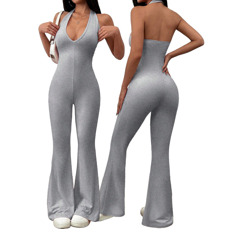 Butt-lifting One-piece Workout Bodysuit For Fitness