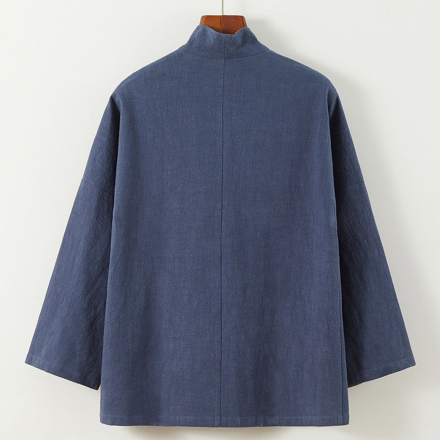 Chinese-style Tang Suit Jacket With Butterfly-knot Buttons And Wide Sleeves