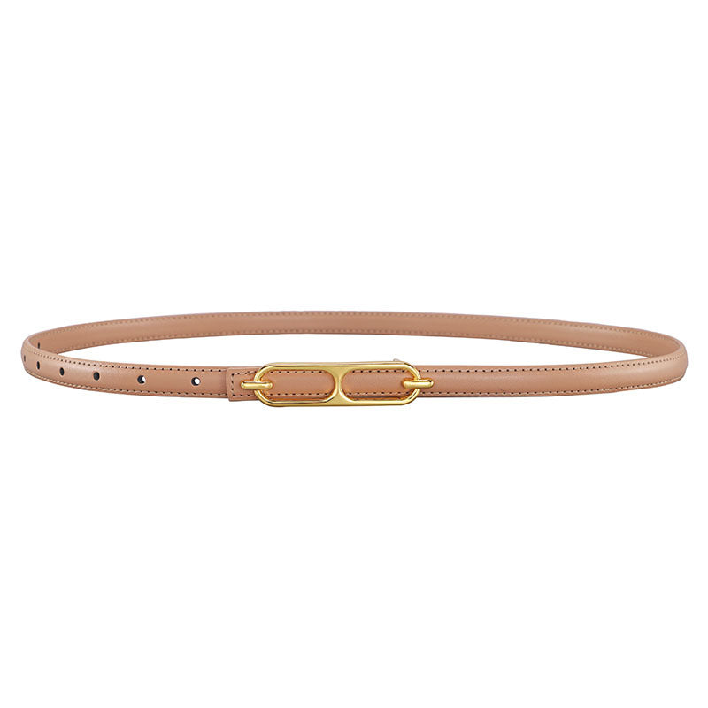 All-match Suit Waist-tight Dress Decoration Geometric Belt