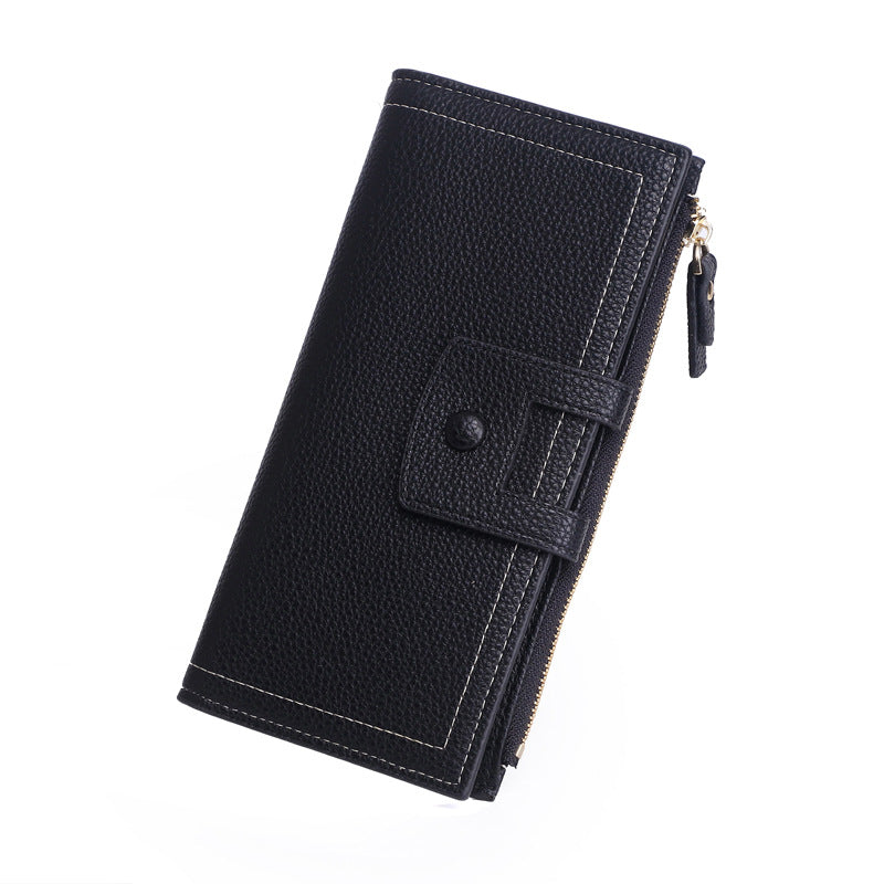 Buckle new ladies wallet multifunction