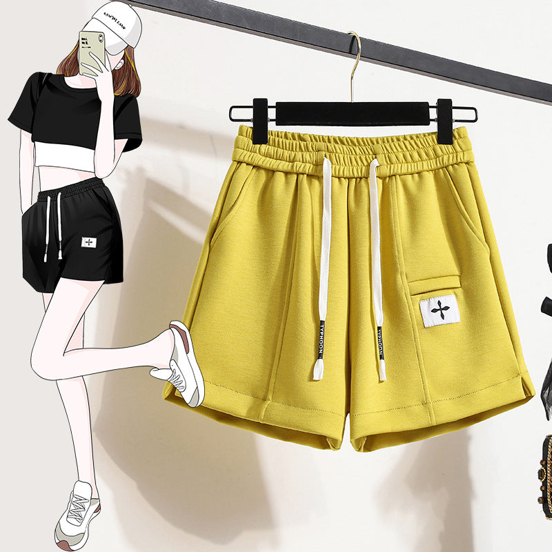 Women's Summer Thin Niche Loose Casual Sports Shorts