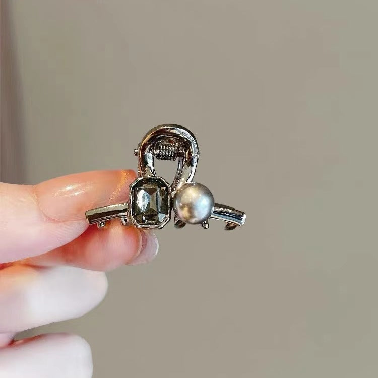 Rhinestone Small Size Broken Hair Side Hairpin