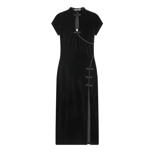 Female Creative Retro Style Slim Fit Dress