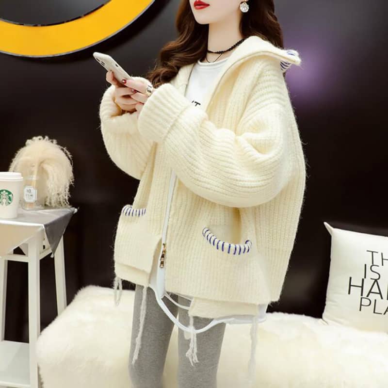 Autumn And Winter New Loose Chinese New Year Red Idle Style Jacket