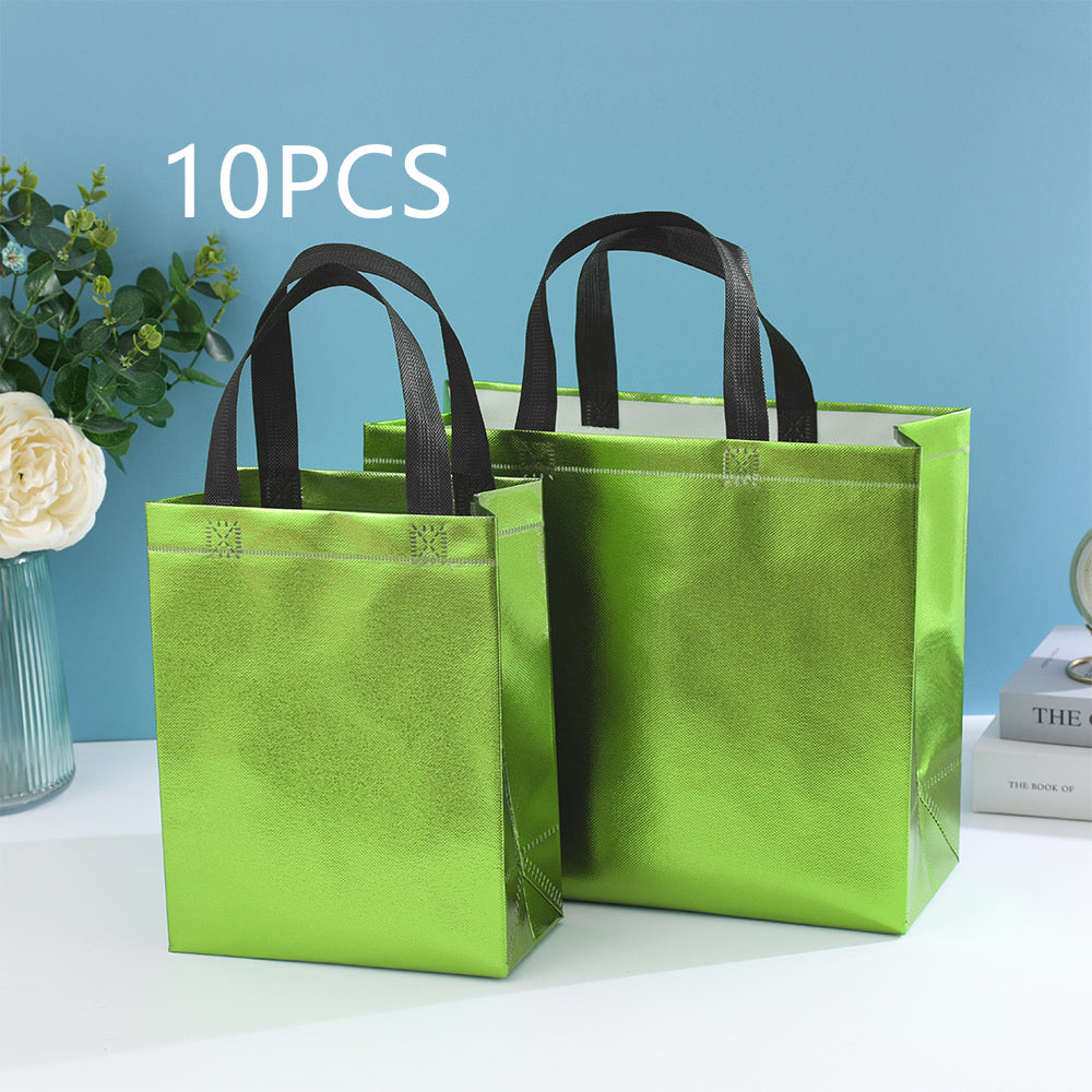 Aluminum Coated Non-woven Folding Tote Bag