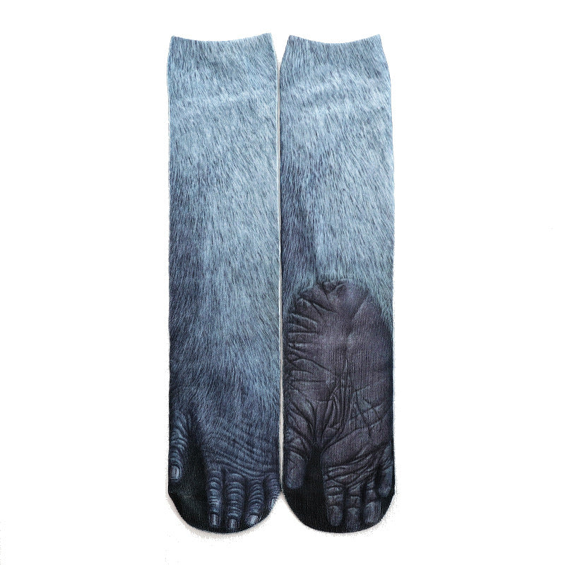 animal print socks 3D