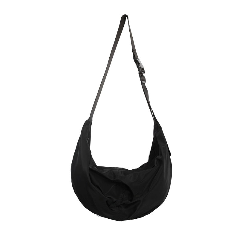 Working Style Men's Simple And Lightweight Casual Dumpling Messenger Bag