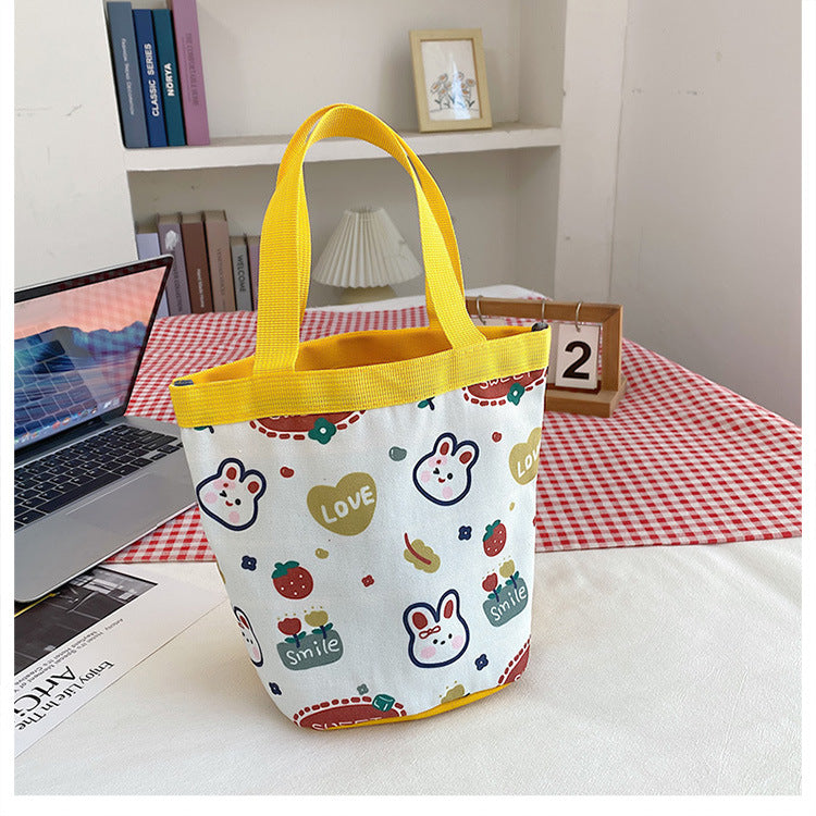 Fashion Everything Bucket Bag Literary Girl Handbag