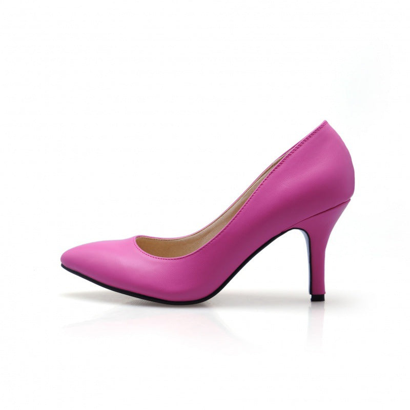 Women's Professional Fashion Sweet Pointed High Heels
