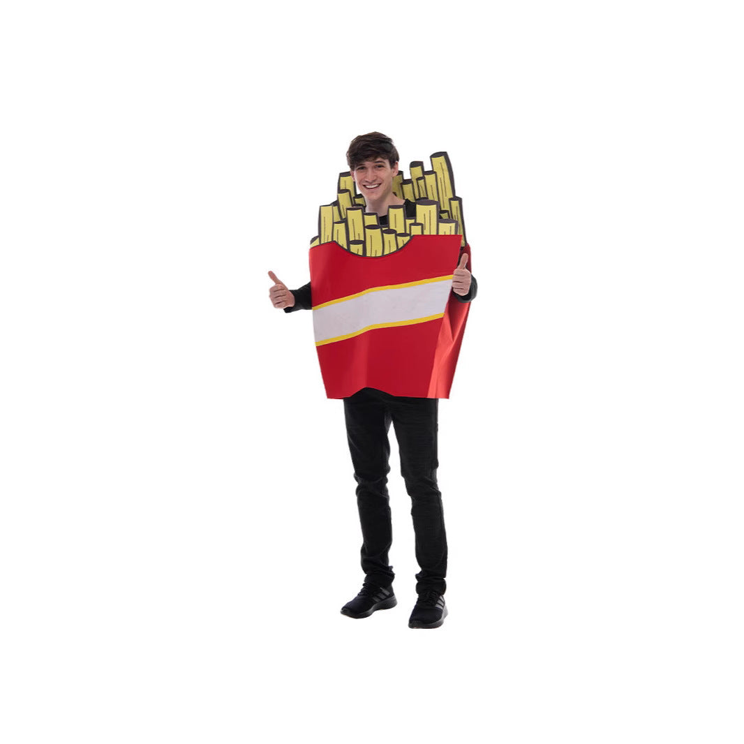 Men's And Women's Felt Cosplay Clothes French Fries