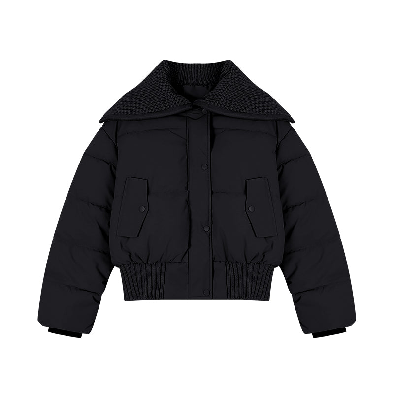 Lapel Thickening Thermal Cotton-padded Clothes Women's Bread Coat Winter
