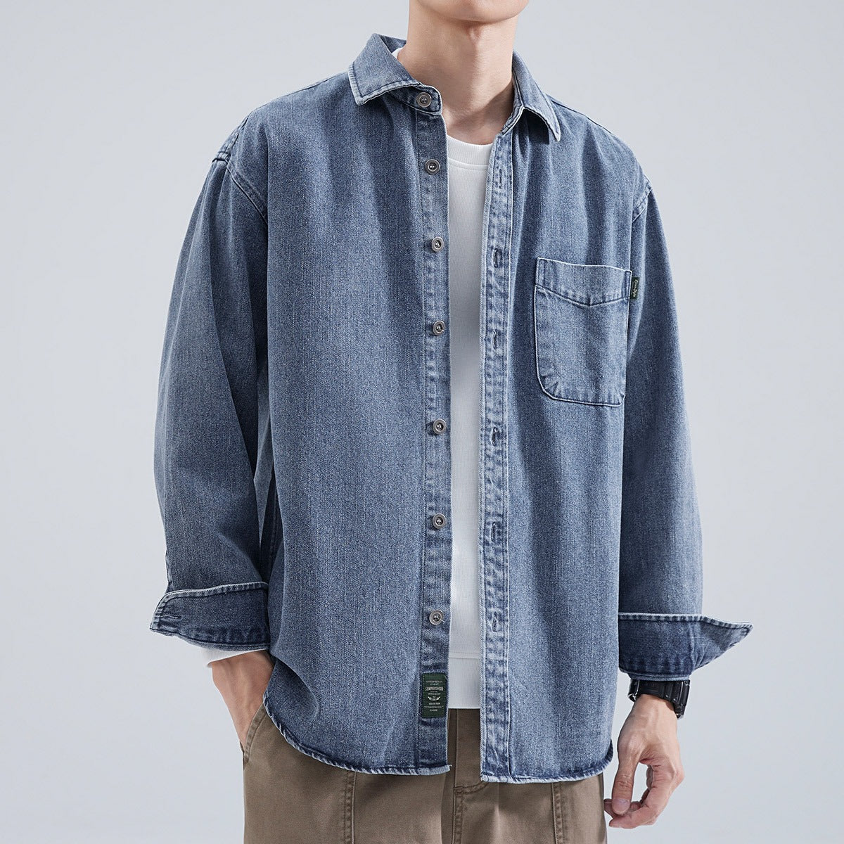 Fashion Brand Loose Cargo Underwear Pu Shuai Casual Autumn Coat