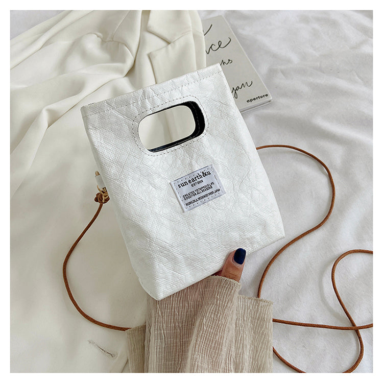 Small Fashion All Match Kraft Paper Mobile Phone Bag