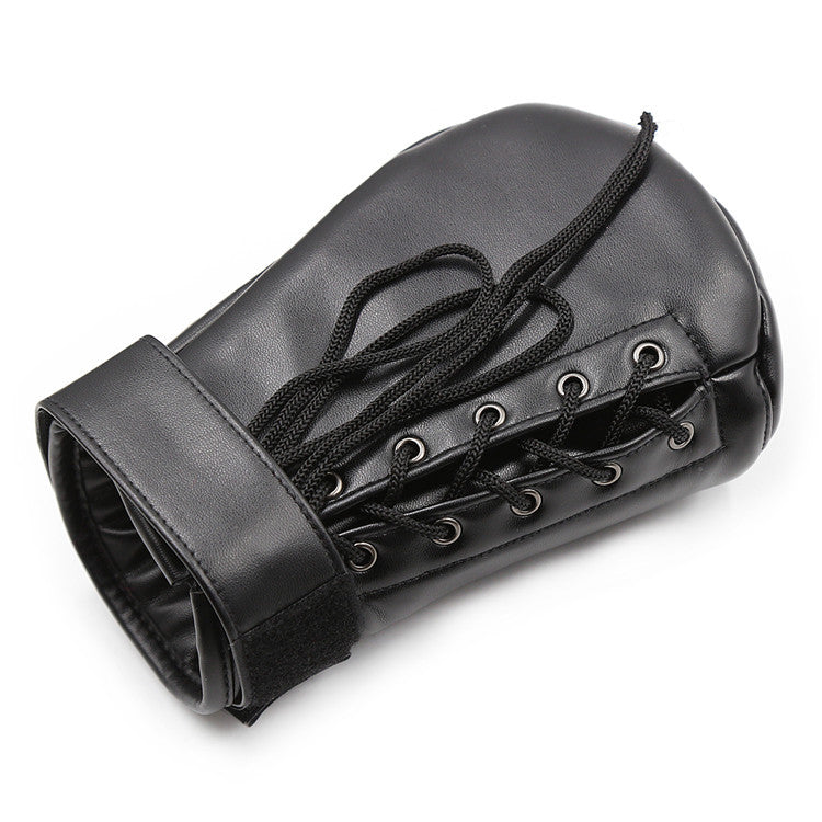 Sponge Filled Bright Leather PU Handcuffs