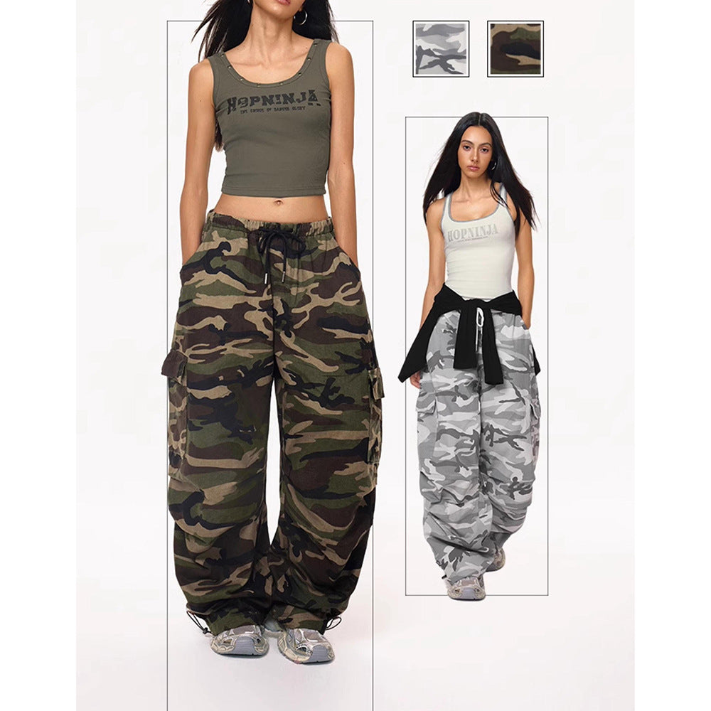 Women's Loose And Versatile Wide-leg Athletic Pants