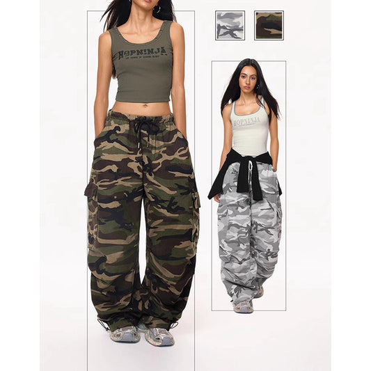 Women's Loose And Versatile Wide-leg Athletic Pants
