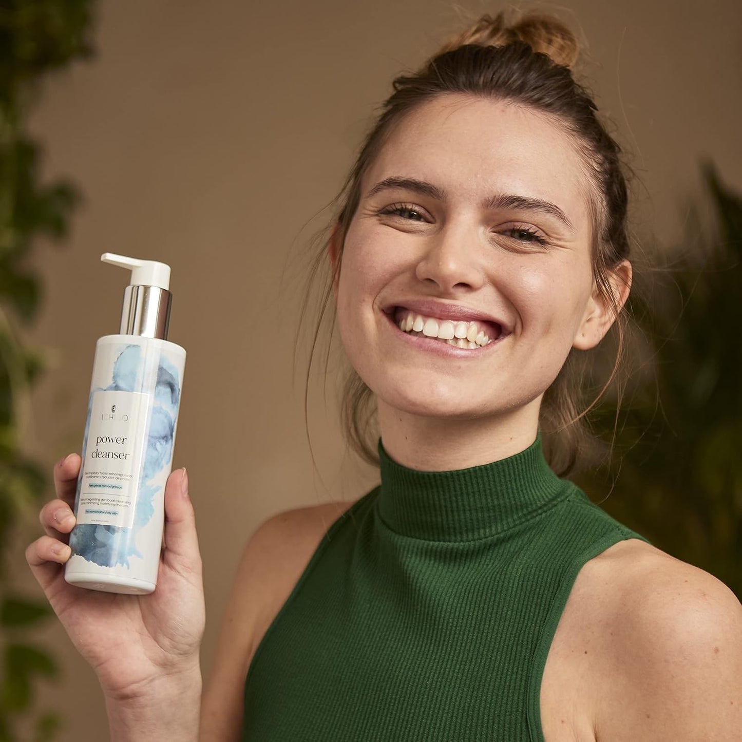 ICHIGO POWER CLEANSER. Gel Limpiador Facial Para Pieles Grasas Y Pieles Mixtas. Limpieza Facial Mujer. Limpiador Facial Hombre. Kit Limpieza Facial. Jabon Facial.